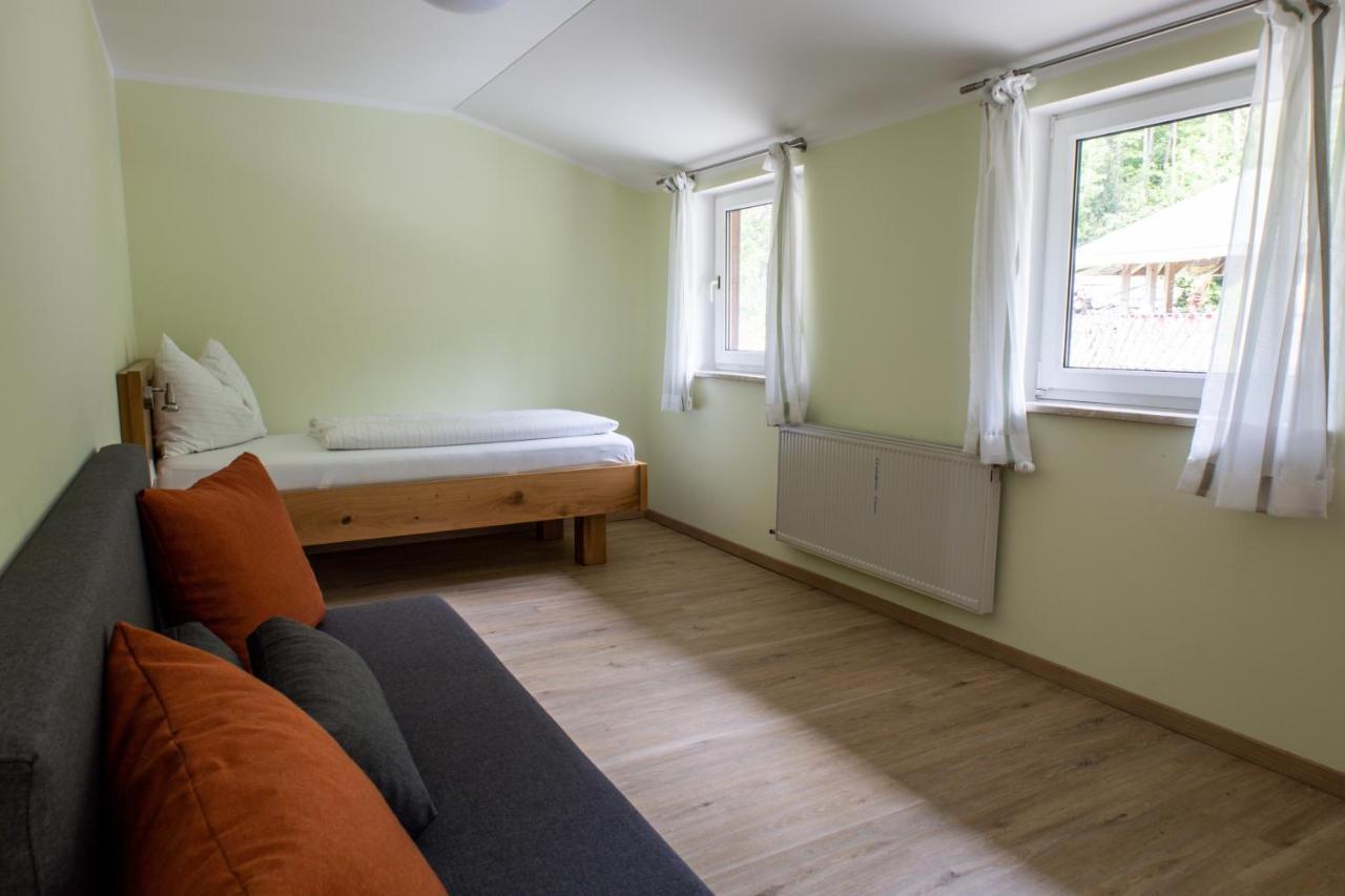 Gasthof Dreilaendereck Schwarzenberg am Bohmerwald Bagian luar foto